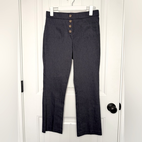 Jules & Leopold Pants - Jules & Leopold Dark Blue Flare Pants